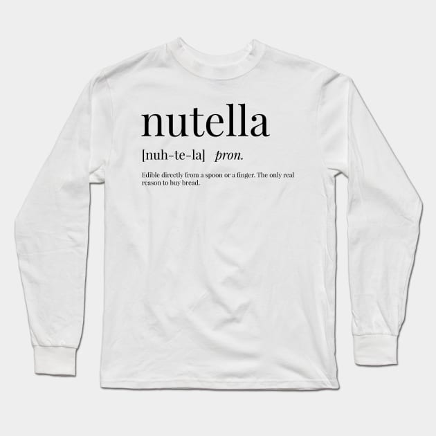 Nutella t shirt online
